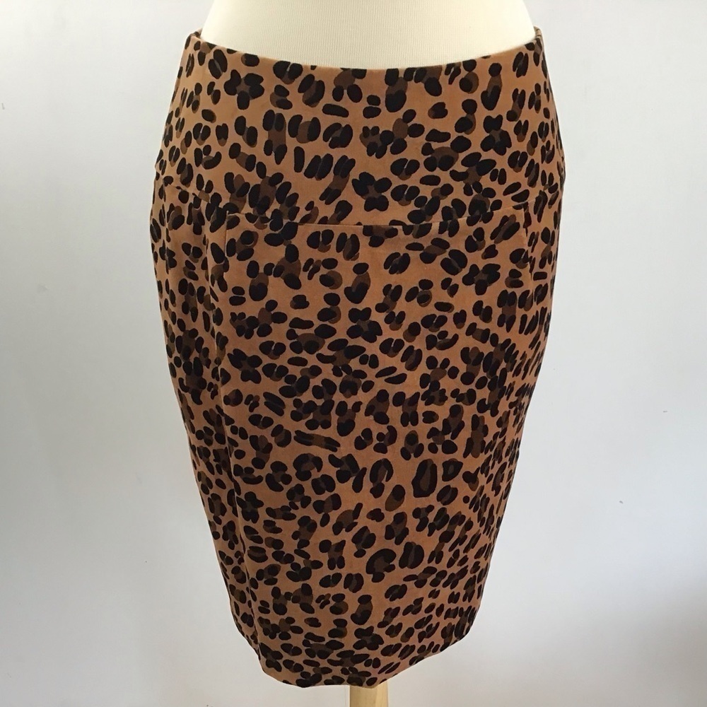 Suzanne Somers Collection vintage? Leopard print skirt suit pink lining … - Picture 7 of 15